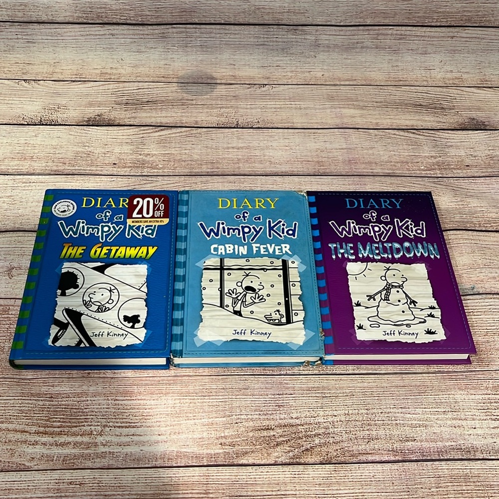 Diary of Wimpy Kid The Meltdown, The Getaway and Cabin Fever